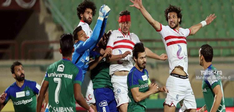 احمد سامي عادل محمود علاء الزمالك المقاصة